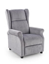 Halmar Poltrona Reclinabile Agatha Grigio