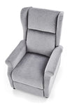 Halmar Poltrona Reclinabile Agatha Grigio