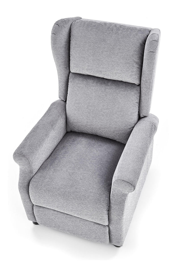 Halmar Poltrona Reclinabile Agatha Grigio