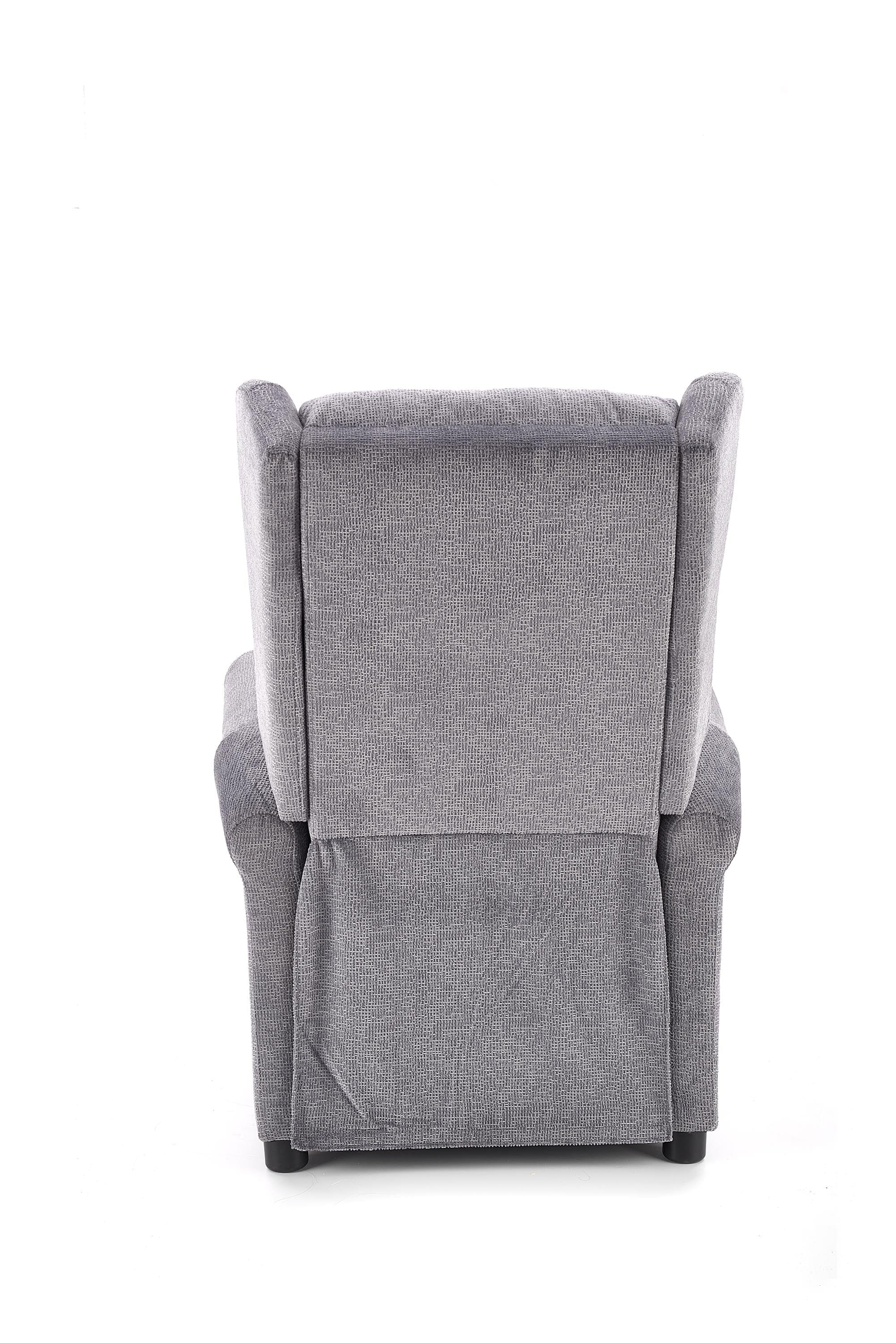 Halmar Poltrona Reclinabile Agatha Grigio