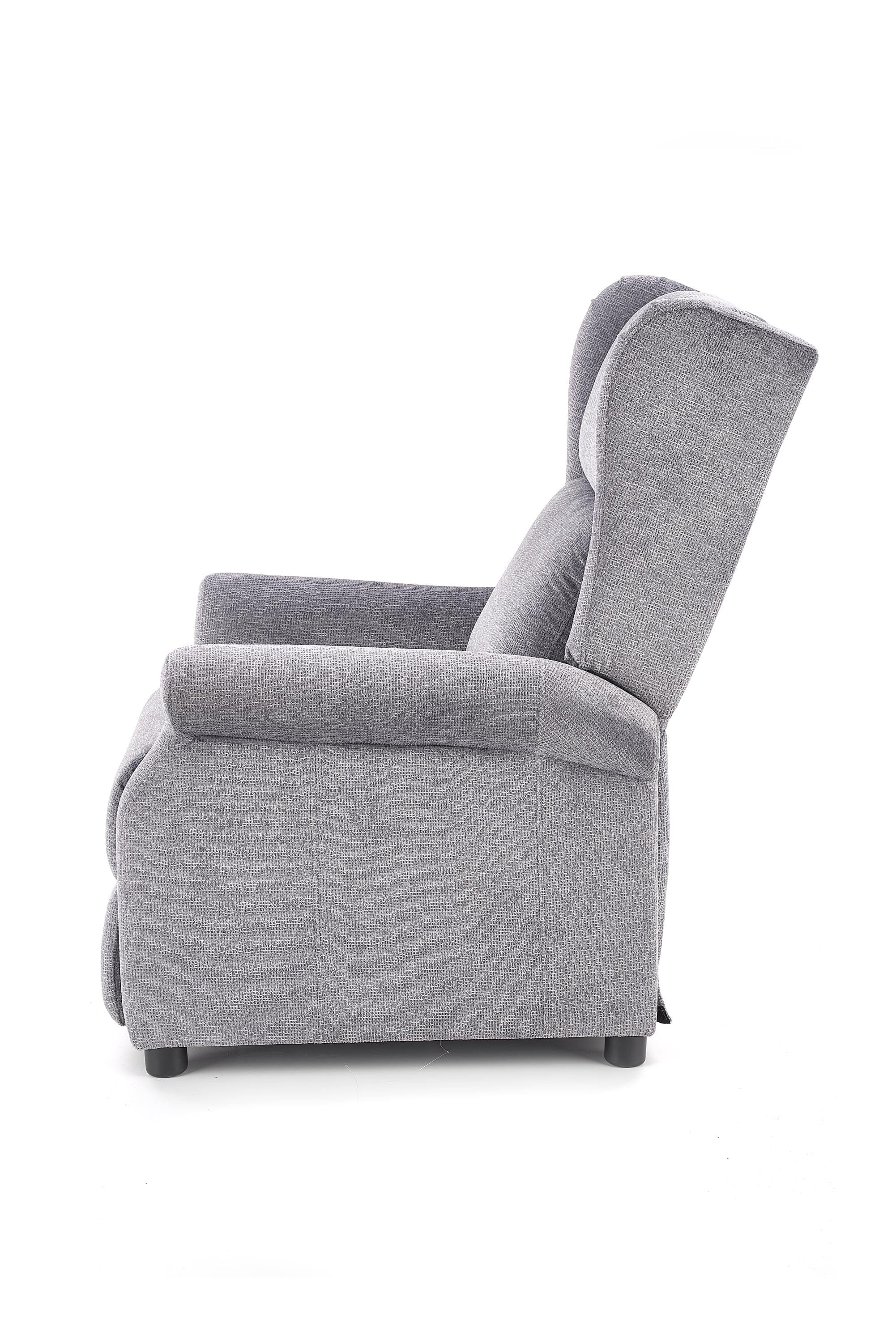 Halmar Poltrona Reclinabile Agatha Grigio