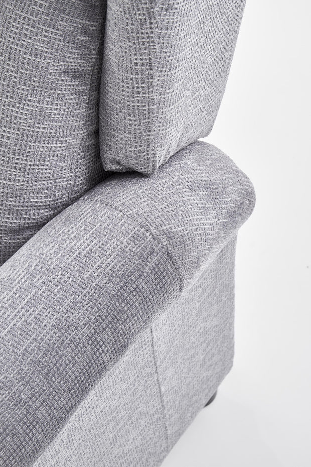 Halmar Poltrona Reclinabile Agatha Grigio