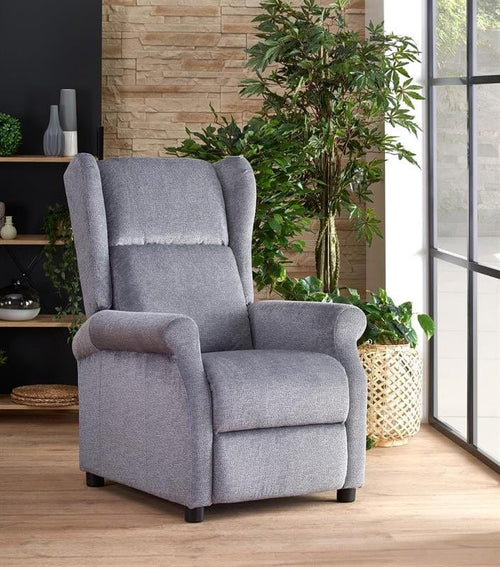 Halmar Poltrona Reclinabile Agatha-M Grigio