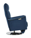 Poltrona Reclinabile Elettrica in tessuto Livs Blu (2)