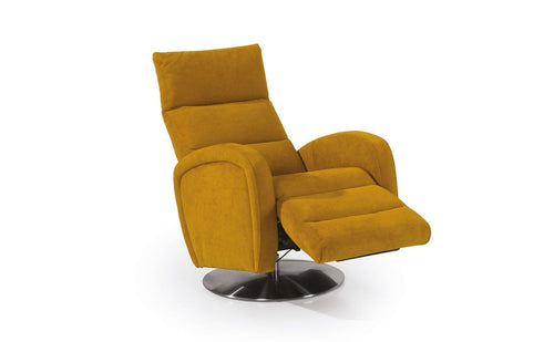 Poltrona Reclinabile Elettrica Lorus Giallo