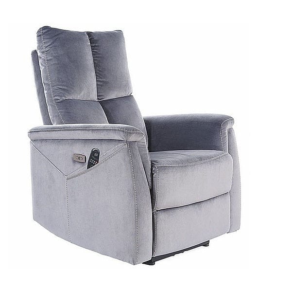 Signal Poltrona Reclinabile Elettrica Newlyn Grigio