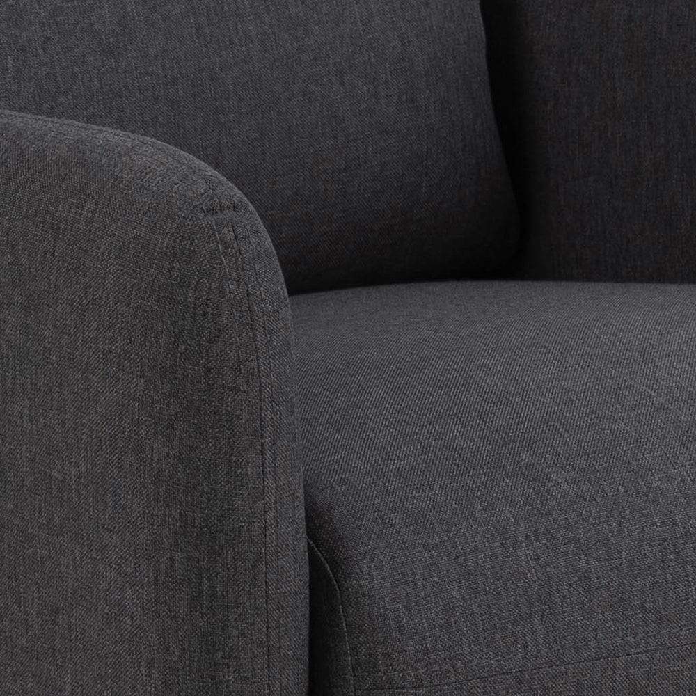 Poltrona Reclinabile in tessuto Mikkeli Grigio (6)