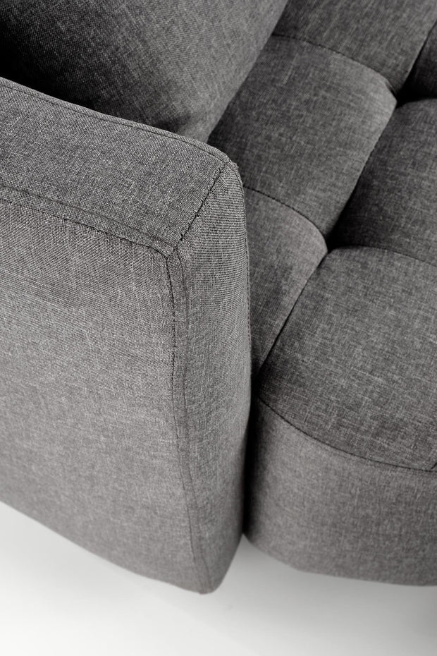 Halmar Poltrona Relax con poggiapiedi Hammond Grigio