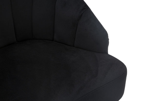 Poltrona Shell Nera cm 65x69x84 (6)