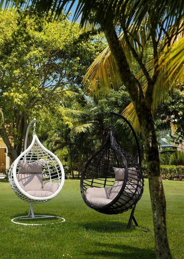 Bizzotto Poltrona sospesa da giardino Torres Bianco