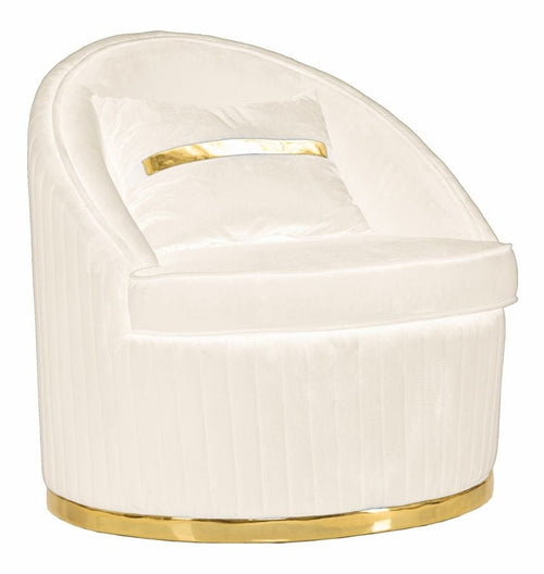 Poltrona Space Plus Crema cm Ø 75x80