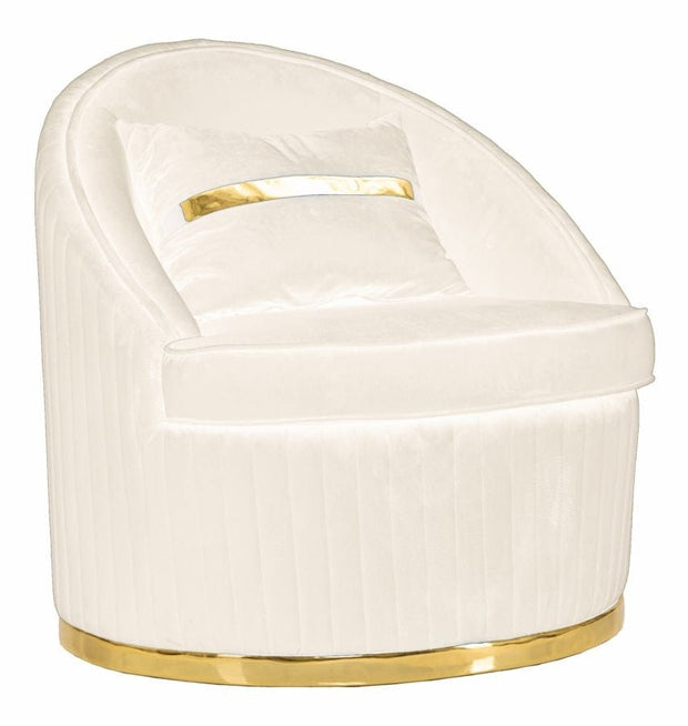 Poltrona Space Plus Crema cm Ø 75x80