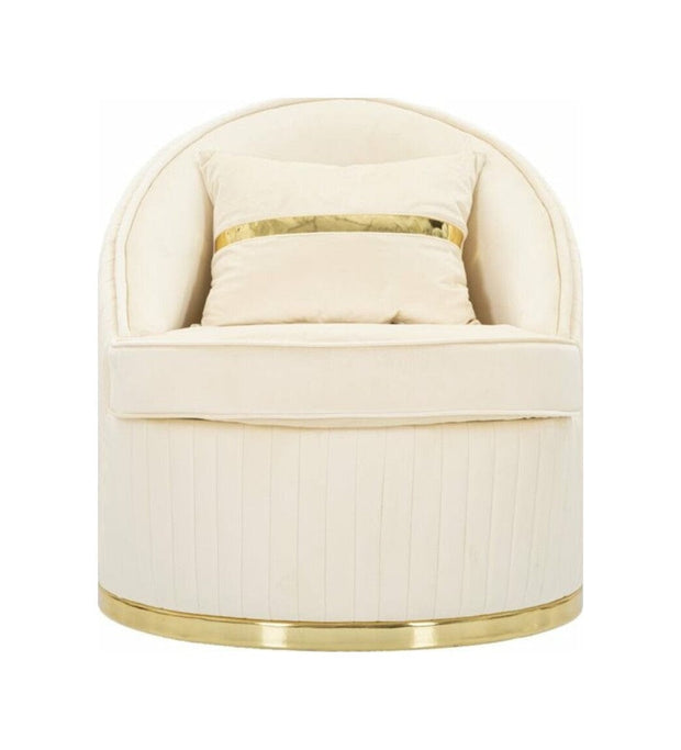 Poltrona Space Plus Crema cm Ø 75x80 (2)