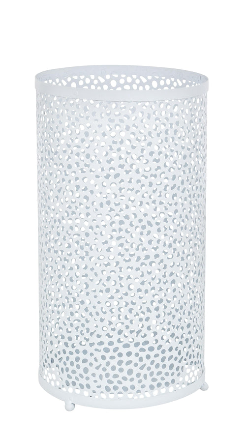 Bizzotto Portaombrelli in metallo Hole Bianco