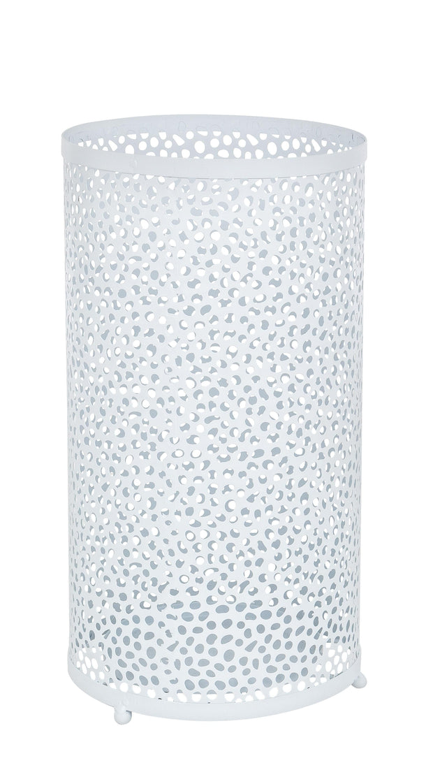 Bizzotto Portaombrelli in metallo Hole Bianco