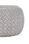 Halmar Pouf con contenitore in tessuto Bonilla Grigio