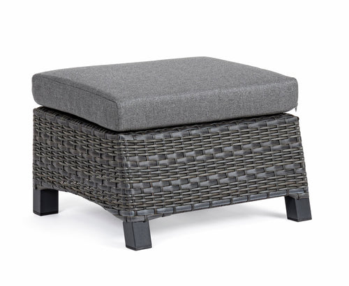 Bizzotto Pouf da giardino Britton Antracite