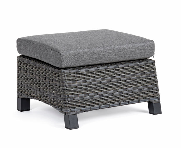 Bizzotto Pouf da giardino Britton Antracite