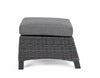 Bizzotto Pouf da giardino Britton Antracite