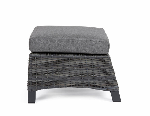 Bizzotto Pouf da giardino Britton Antracite