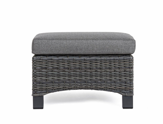 Bizzotto Pouf da giardino Britton Antracite