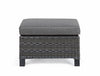 Bizzotto Pouf da giardino Britton Antracite