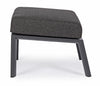 Bizzotto Pouf da giardino Kledi Antracite