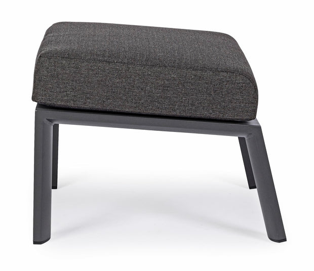 Bizzotto Pouf da giardino Kledi Antracite