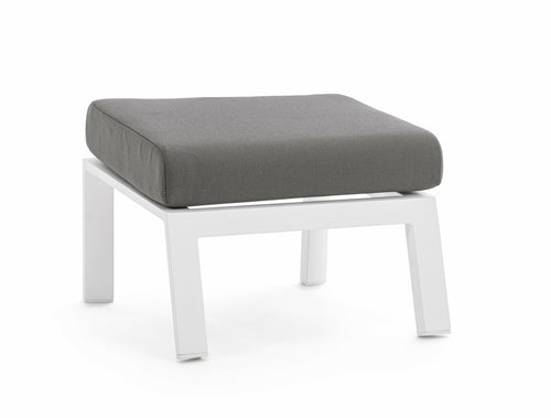 Bizzotto Pouf da giardino Kledi Grigio
