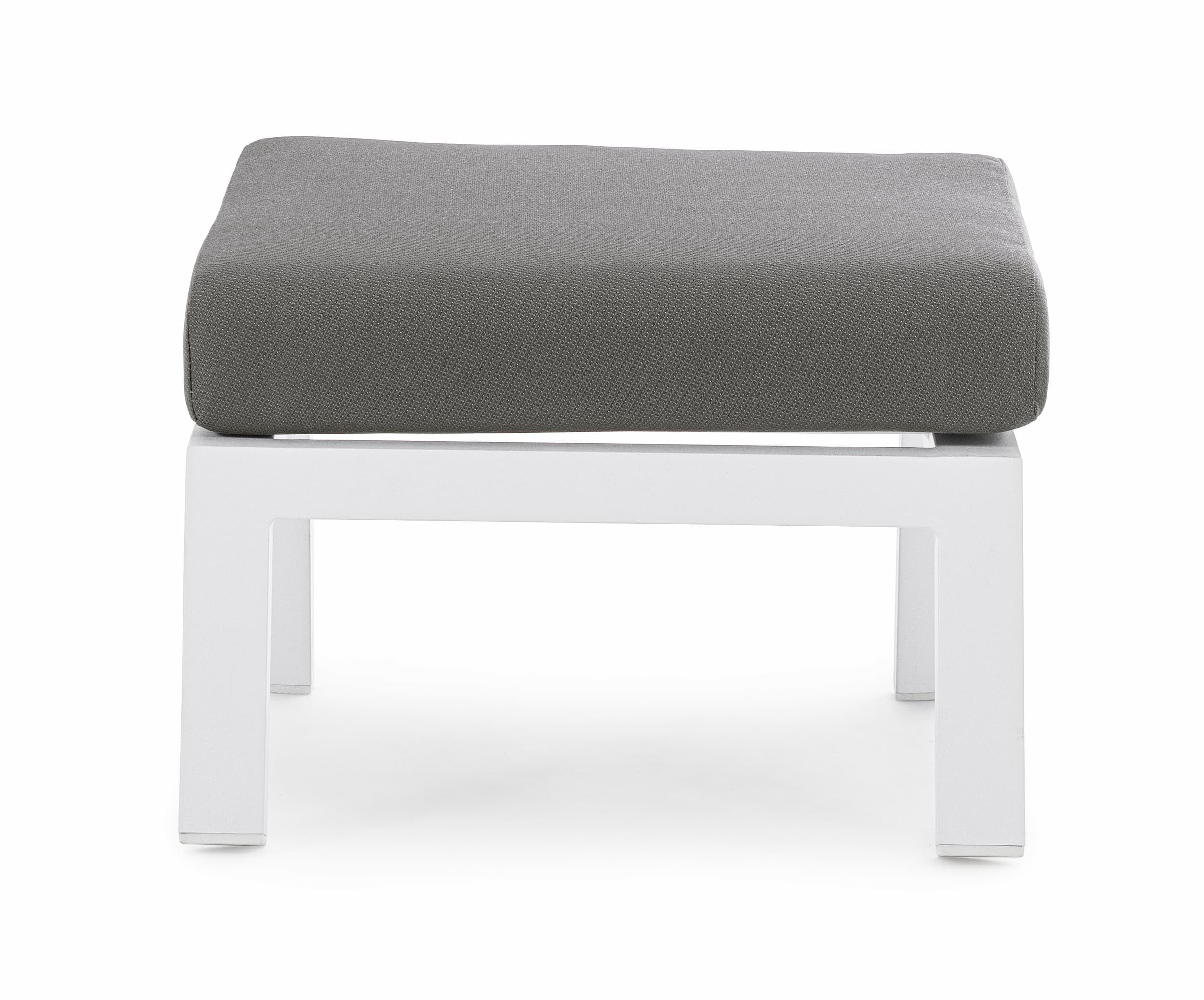 Bizzotto Pouf da giardino Kledi Grigio