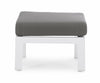 Bizzotto Pouf da giardino Kledi Grigio