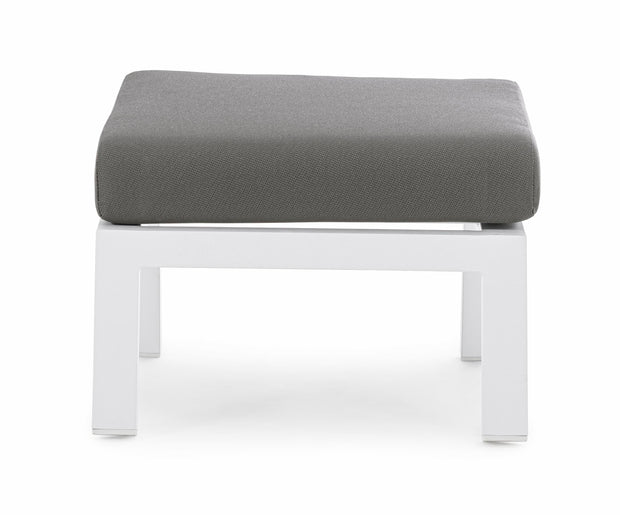 Bizzotto Pouf da giardino Kledi Grigio