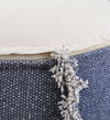 Pouf in cotone Cairo Blu (3)