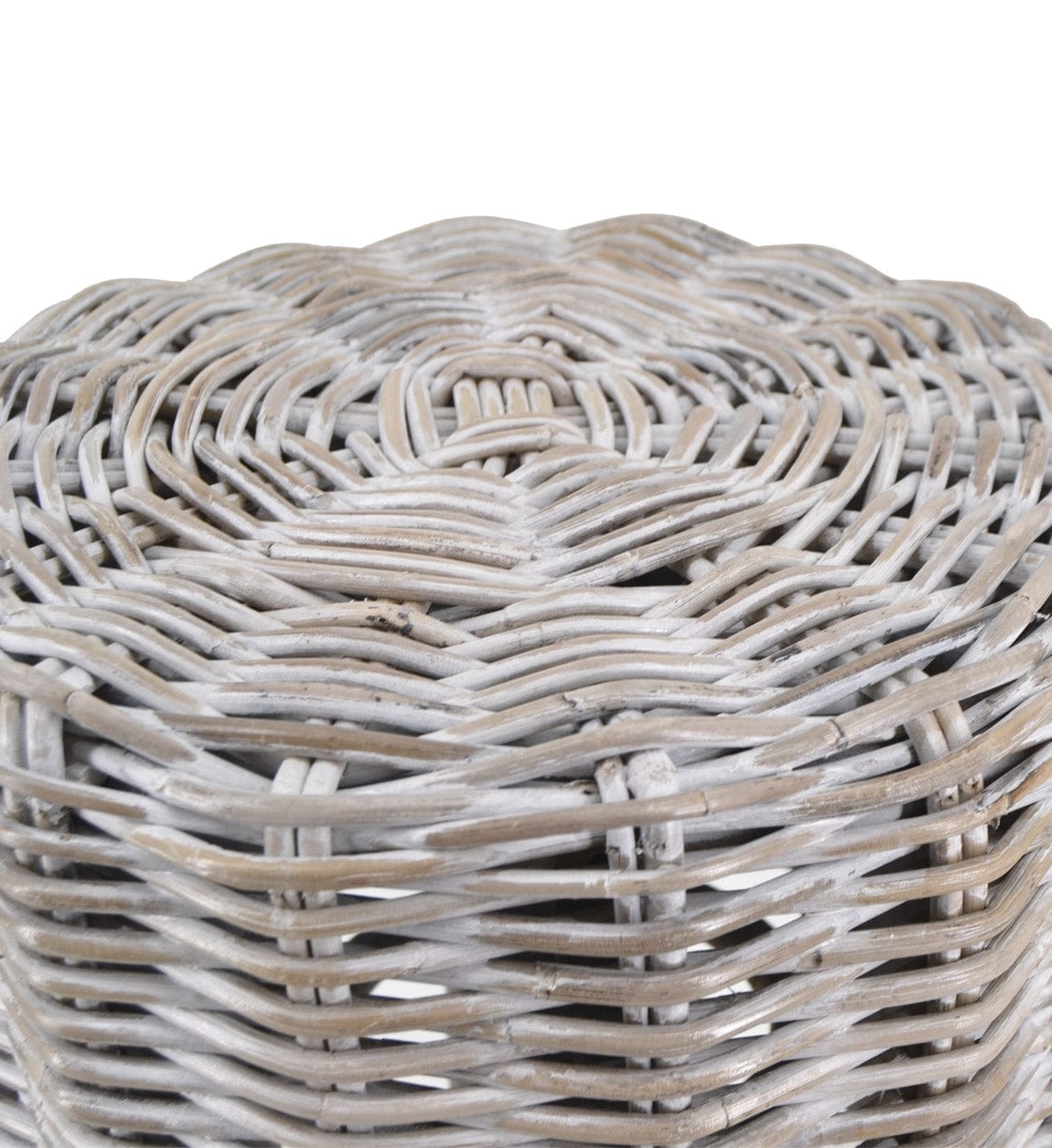 Pouf in legno Acra Round Naturale (2)