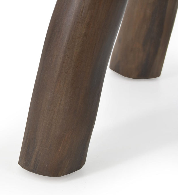 Pouf in legno Acra Round Naturale (4)