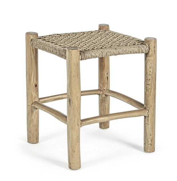 Bizzotto Pouf in legno Lampok Naturale
