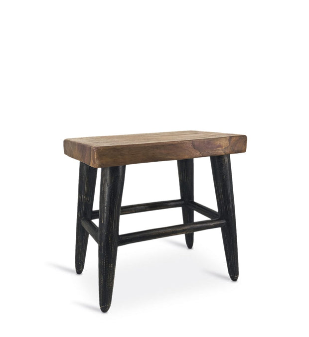 Pouf in legno Maya Noce