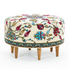 Pouf in tessuto Rimini Multicolore