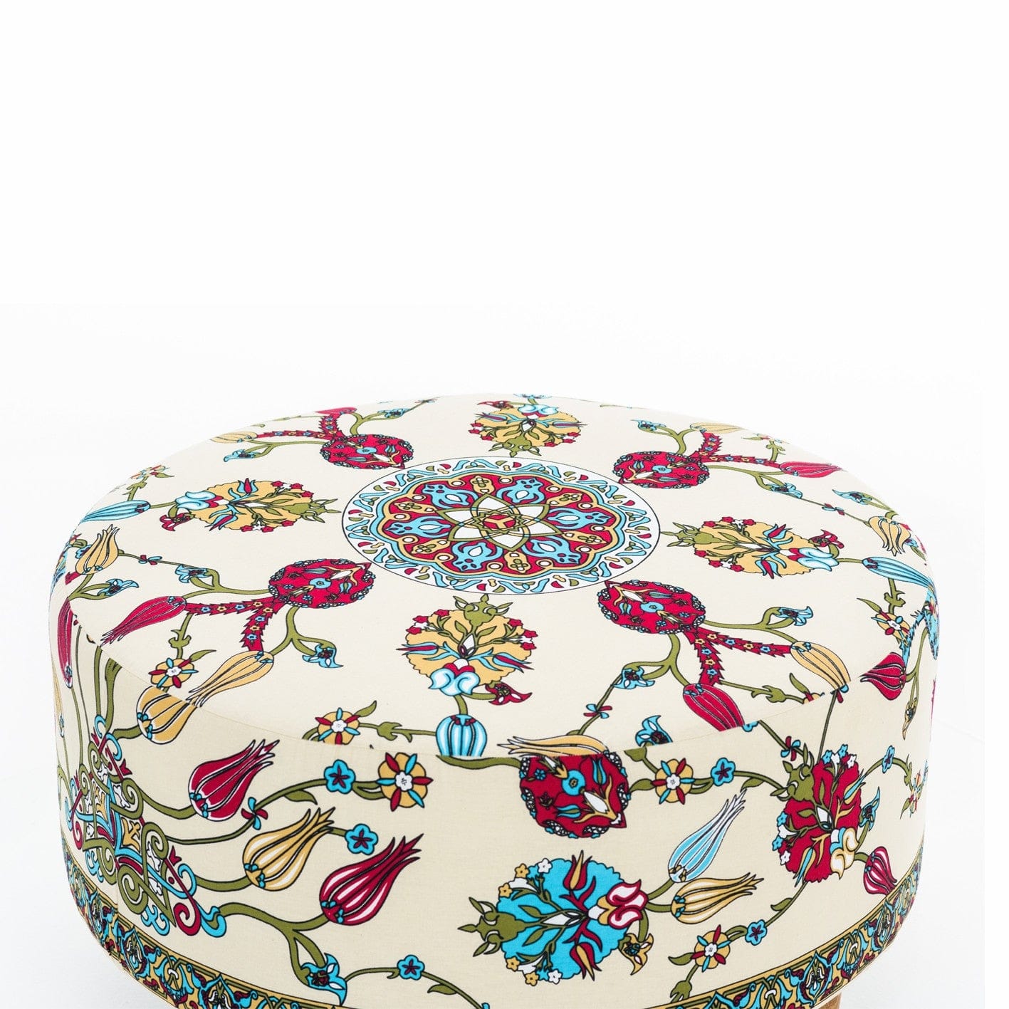 Pouf in tessuto Rimini Multicolore (3)