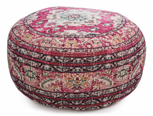 Bizzotto Pouf in tessuto Tamil Tango Multicolore