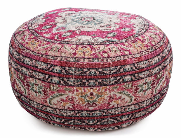 Bizzotto Pouf in tessuto Tamil Tango Multicolore