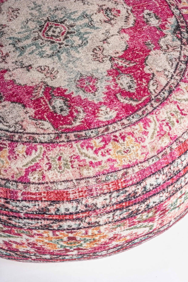 Bizzotto Pouf in tessuto Tamil Tango Multicolore
