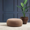 Pouf in tessuto Tina Cappuccino (1)