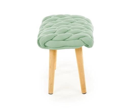 Halmar Pouf in tessuto Yanis Verde