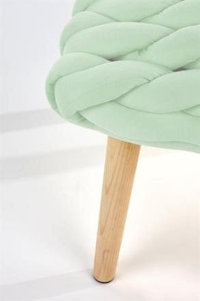 Halmar Pouf in tessuto Yanis Verde