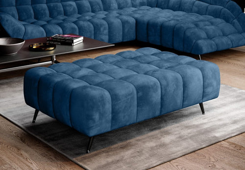 Pouf ottomano Gapos Blu