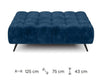 Pouf ottomano Gapos Blu (2)