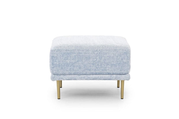 Pouf ottomano in tessuto Nicole Blu (5)