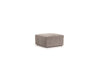 Pouf ottomano in tessuto Zeustron Grigio
