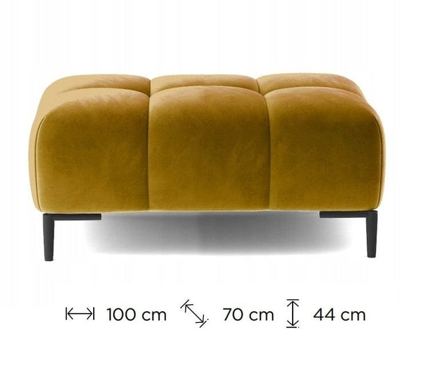 Pouf ottomano Palas Mini Giallo (2)